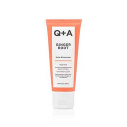 Зволожувальний крем для обличчя на основі кореня імбиру Q+A Ginger Root Daily Moisturiser 75ml