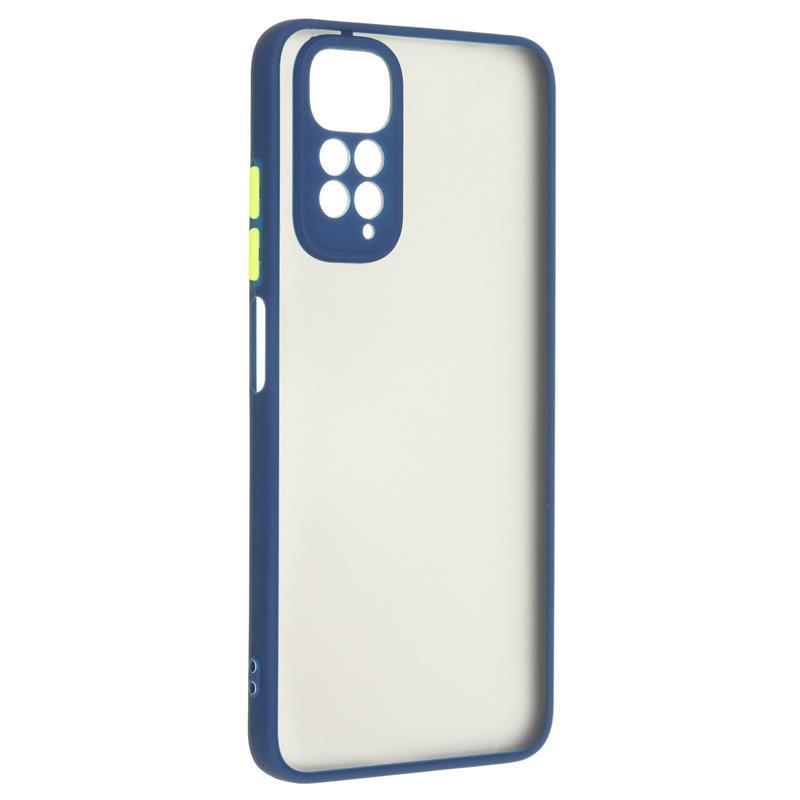 Чохол-накладка Armorstandart Frosted Matte для Xiaomi Redmi Note 11/Note 11s Navy Blue (ARM66739), фото 1