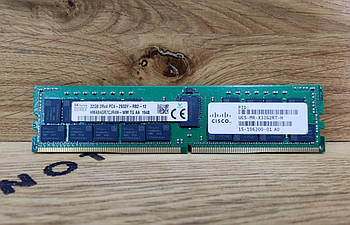 Серверна оперативна пам'ять SK HYNIX DDR4 DIMM 32GB 2Rx4 PC4-2933Y-RB2-12 (HMA84GR7CJR4N-WM) Вживана