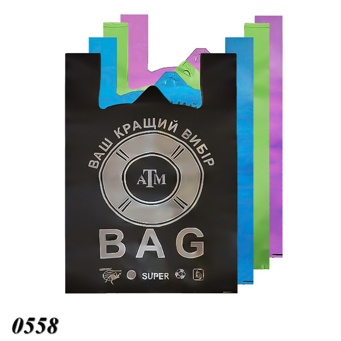 Пакети майка АТМ 36х60 см (100шт), фото 1