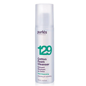 М'яка пінка-мус Purles 129 Cotton Foam Cleanser 125ml