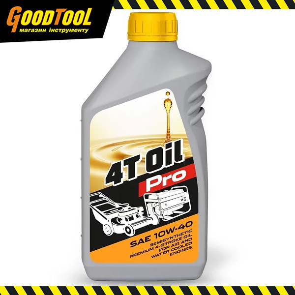 Моторне мастило OIL PRO для 4-тактного двигуна SAE 10W-40 (0,9 л)