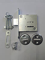 Замок врізний Тітан ЗВ8-4 нікель