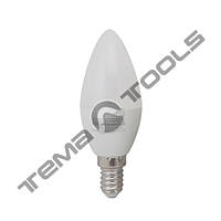 Лампа светодиодная LED Bulb-C37-6W-E14-220V-6500K-540L ICCD (свечка)