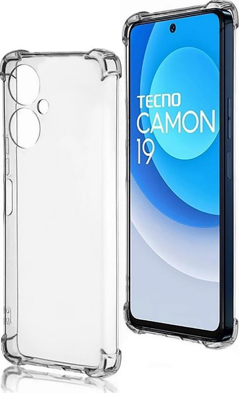 Чохол-накладка BeCover Anti-Shock для Tecno Camon 19 (CI6n)/19 Neo (CH6i)/19 Pro (CI8n) Clear (708901), фото 1