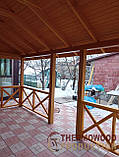 Альтанка 4,5х5,0м від виробника Thermowood Production, фото 5