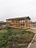 Модульний каркасно-щитовий будиночок 8,8x3,4м Gartenhäuser-64, фото 9