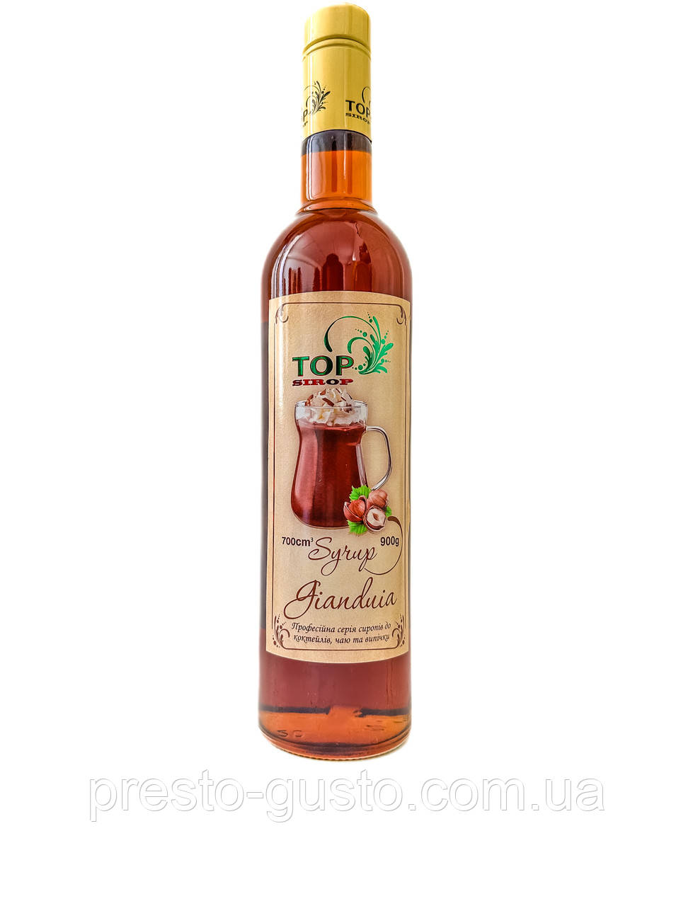 Сироп "Джандуя" (Нутела) 0,9л ТМ "TOP Sirop"