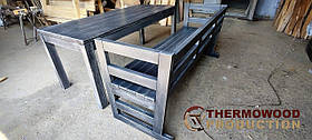 Меблі з термодерева 1800мм від виробника, комплект Furniture set-46