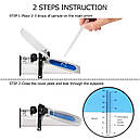 Рефрактометр RHW - 25 Brix / ATC з двома шкалами (Brix 0-40%) і (спирт 0-25%) виноробам і пивоварам, фото 7