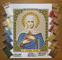 Набір вишивки бісером на габардині Наталія A4304