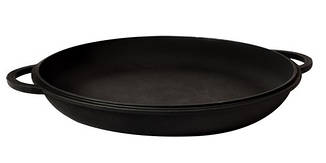 Казан чавунний WOK з кришкою-сковородкою (d=340 мм, h = 155 мм, V = 8 л), фото 3