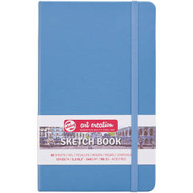 Блокнот-скетчбук "Talens" Art Creation в твердій обкладинці, 80 кремово-білих листів, А5, блакитний
