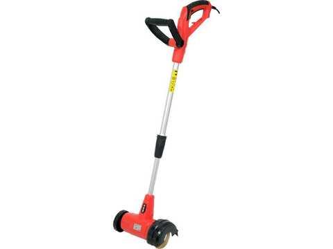 Щітка по бруківці електромереж 230В, 400Вт, 2 щітки Ø=110мм, телескоп. тримач, кабель-35 см, YATO YT-85800, фото 1