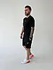 Чоловічий літній базовий костюм Nike футболка + шорти, S-XXL розміри, фото 3