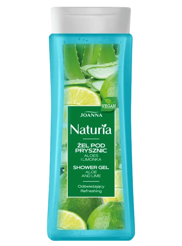 Гель для душу "Алое і лимон" Joanna Naturia Shower gel