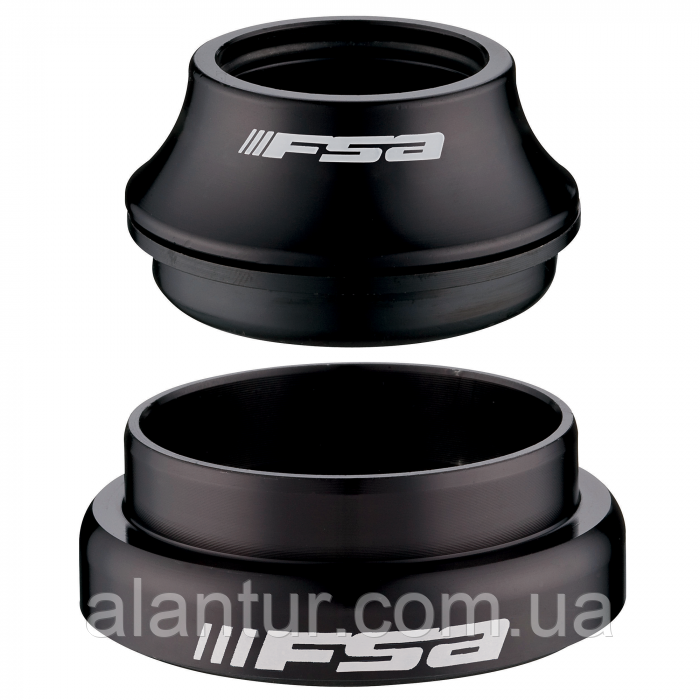 Рульова колонка FSA DLR 1-1/8" з перехідником та алюмінієвим стаканом, 188 г, фото 1