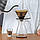 Пуровер Hario V60 02 Pour Dripper Mugen Чорний пластиковий, 400 мл, фото 4