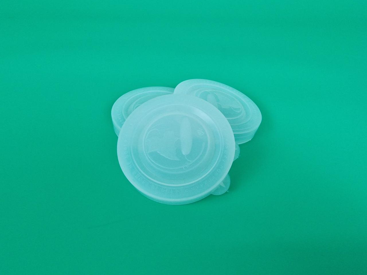 Пластикова кришка (для гарячого) з огірочком (1 шт.), фото 1