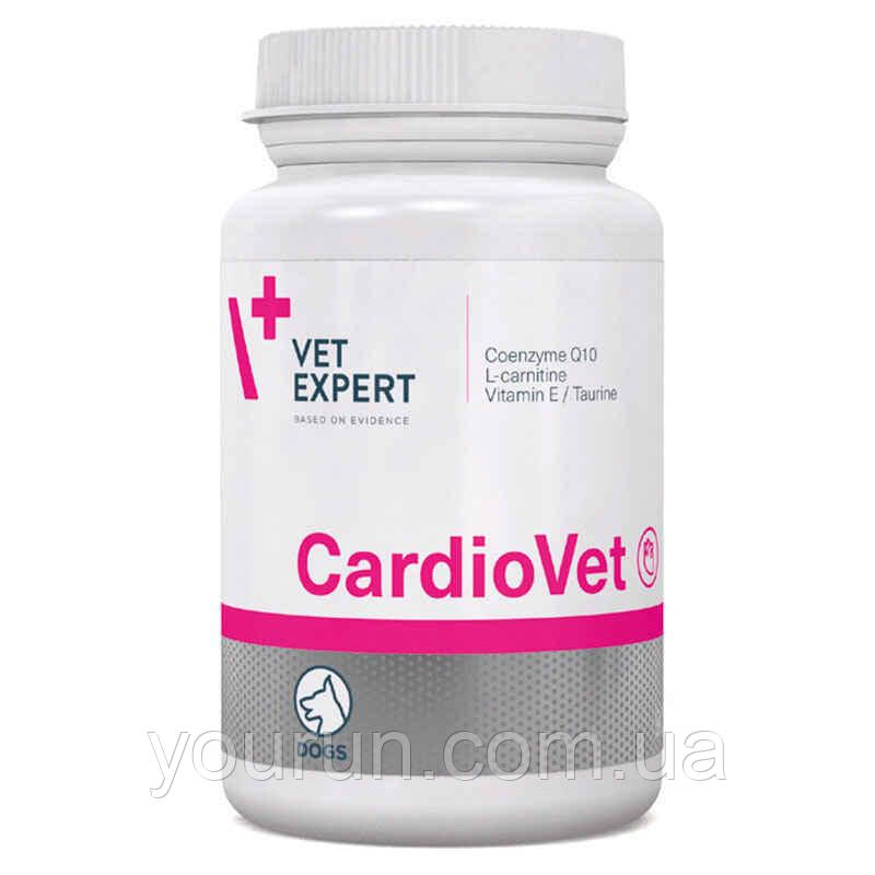 VetExpert (ВетЕксперт) CardioVet - Препарат для підтримки серцевого м'яза у собак 90 таб