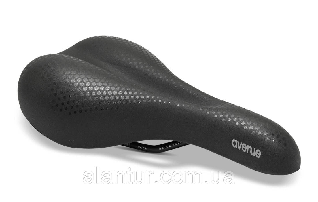 Сідло Selle Royal Avenue Athletic Unisex з Royalgel, 265 мм, чорне, фото 1