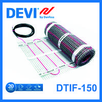 Нагрівальний мат DEVI з тефлоновою ізоляцією двожильний 0,5 м. кв.