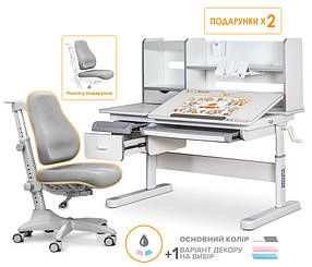 Ортопедичний комплект стіл-парта та стілець | Evo-kids Florida + Match