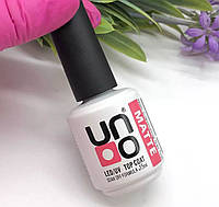 Топ матовий без липкого шару для нігтів UNO Matte Top Coat 15 мл