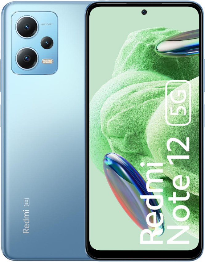 Xiaomi Redmi Note 12 5G 4/128GB NFC Ice Blue Global Version Гарантія 1 рік (*CPA -3% Знижка)_K