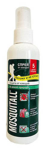Спрей Mosquitall Защита от клещей 100 мл. (ID#1865518368), цена: 132 ...