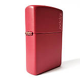 Запальничка Zippo 233 ZL Red Matte, фото 7