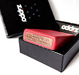 Запальничка Zippo 233 ZL Red Matte, фото 3