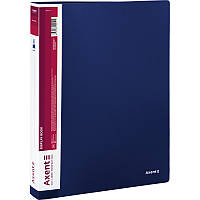 Папка с файлами, дисплей-книга Axent (A4, 60 файлов, синий) 1060-02-A