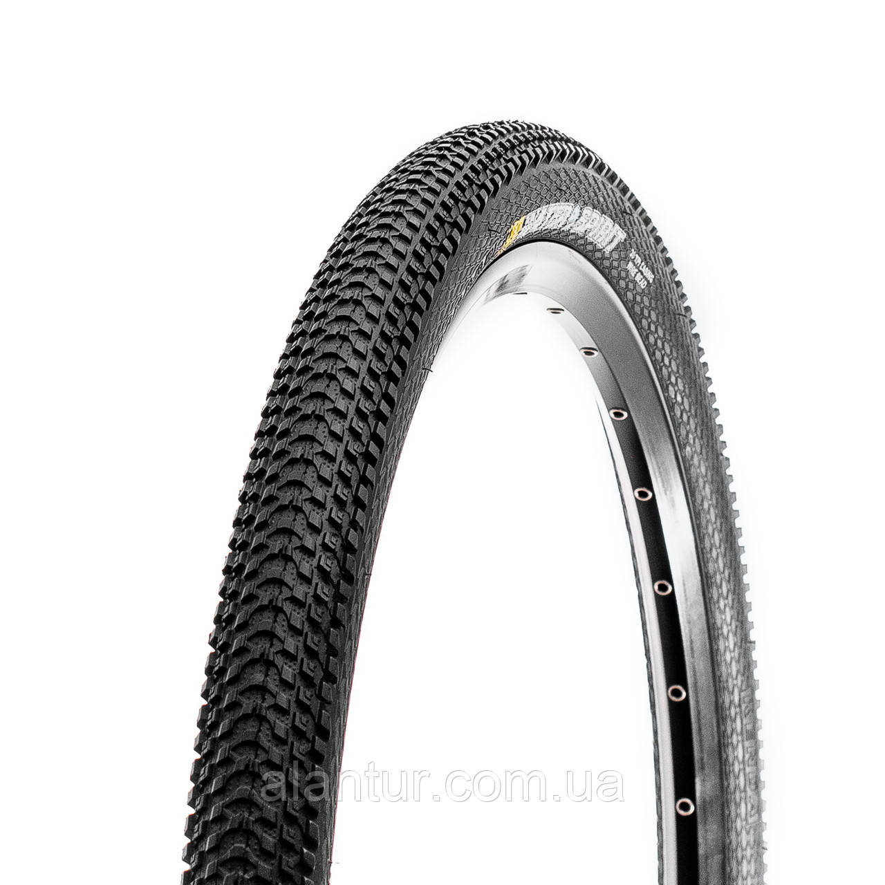 Шина Kenda K1162 27.5x2.10 для МТБ, чорна, з накатистим протектором, 30tpi, фото 1