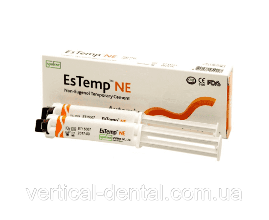 EsTemp NE Spident цемент для тимчасової фіксації шприц 10 г, фото 1