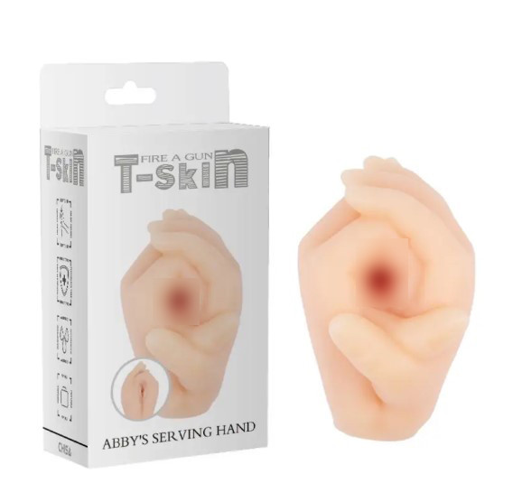 Мастурбатор для чоловіків у формі жіночої клучки Abbys Serving Hand | Promax, фото 1