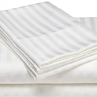 Наволочка Сатин страйп 70×70 біла