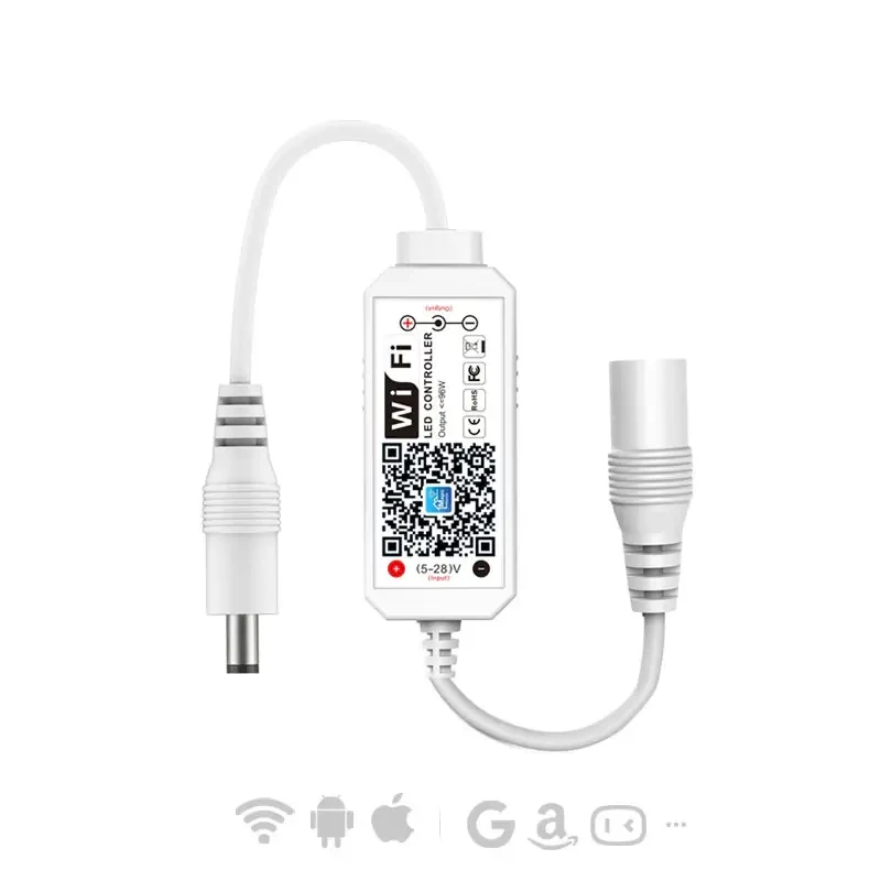 Димер Wi-Fi LED Controller, з роз'ємом 5.5x2.1mm.