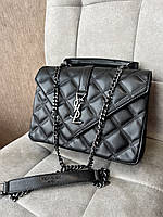 Жіноча сумка чорна Ysl