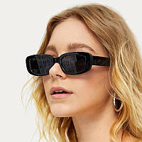 Очки солнцезащитные женские стильные прямоугольные квадратные