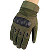 Тактичні рукавички із закритими пальцями + Подарунок Балаклава бафф для ЗСУ, фото 9