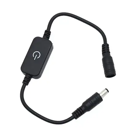 Кнопка сенсорна з роз'ємом 5.5x2.1mm., фото 1