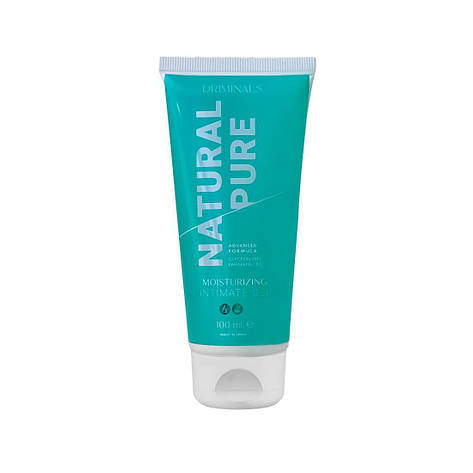 Гель-лубрикант для чутливої шкіри Driminals Natural Pure, водна основа, без гліцерину | Limon, фото 1