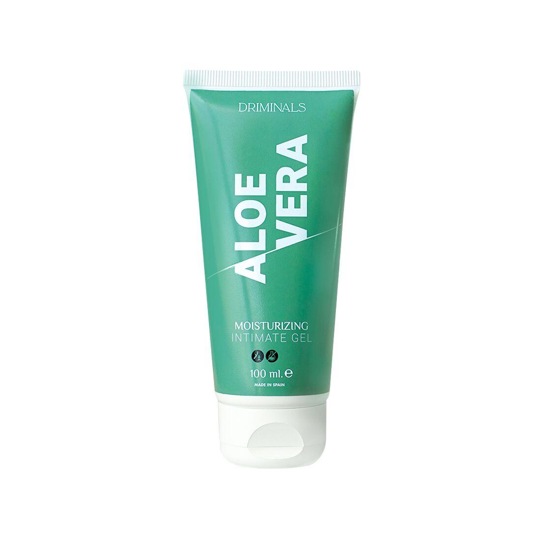 Зволожувальний гель-лубрикант на водній основі Driminals Aloe Vera, 100 мл, екстракт алое | Limon