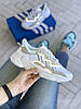 Жіночі та чоловічі кросівки Adidas Ozweego взуття Адідас Озвиго бежеві сітка весна - літо, фото 8