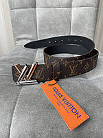 Ремінь Louis Vuitton жіночий із натуральної шкіри коричневий