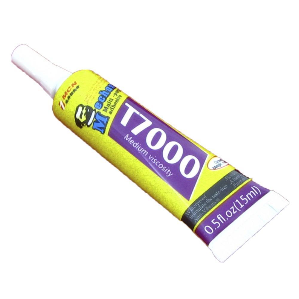 TU TU Клей силиконовый Mechanic T7000, черный, 15ml, в тюбике с дозатором