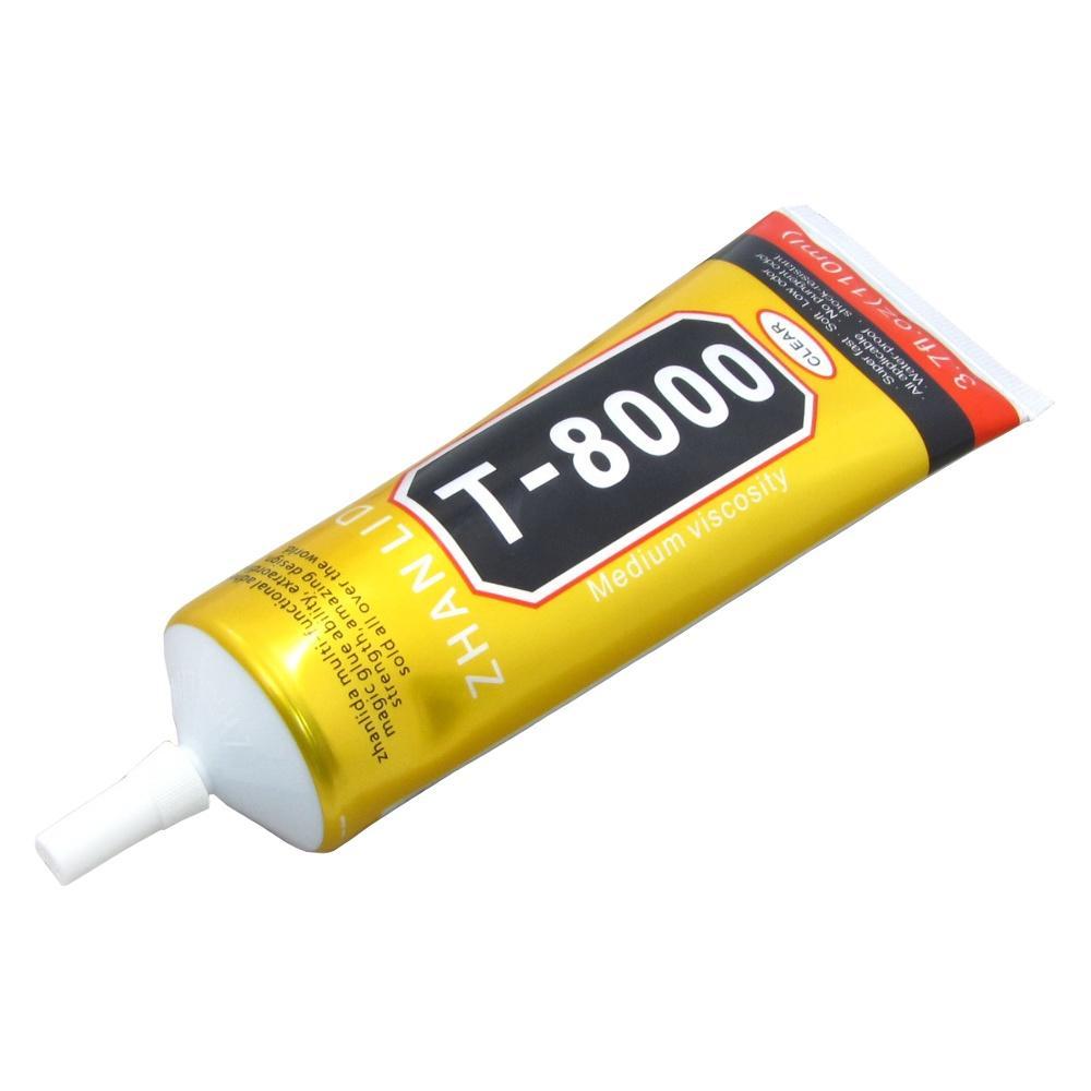 TU TU Клей силиконовый T-8000, 110ml, в тюбике с дозатором