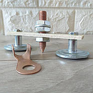 Клемма магнітна зварювальна з двома магнітами Неодимовий магніт Магніт для зварювання (KG-9009), фото 8