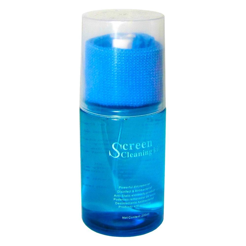TU TU Спрей для чистки ЖК дисплеев Lcd Screen Cleaner 200 ml с микрофиброй